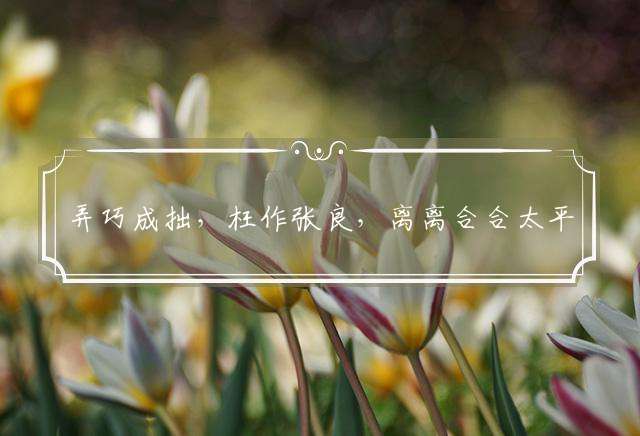 弄巧成拙，枉作张良，离离合合太平常打一生肖：释义成语解释落实